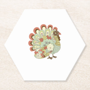 Porta-copo De Papel Turquia - Vintage Floral