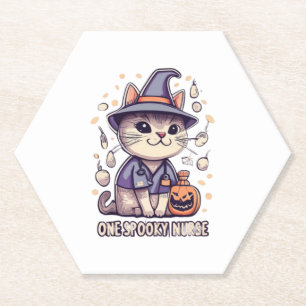 Porta-copo De Papel Um Cachorro de Enfermeira Spooky para Amantes da E