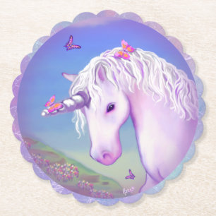 Porta-copo De Papel Um Paraíso Roxo