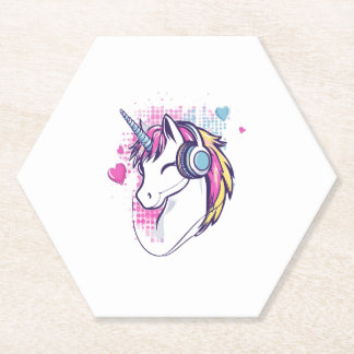 Porta-copo De Papel Unicorn Gamer Girl (1)