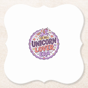 Porta-copo De Papel Unicórnio Na Minha Era De Amante De Unicórnio Roup
