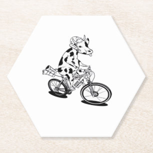 Porta-copo De Papel Vaca Natal Luz Feia Design de Natal Engraçado