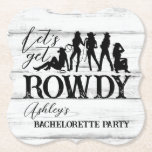 Porta-copo De Papel Vamos personalizado de festa de solteira de vaquin<br><div class="desc">O vamos tem portas copos de papel personalizadas de festa de solteira rowdy. Pode ser um belo presente de favores para as meninas que se complementam com as canecas/óculos.</div>