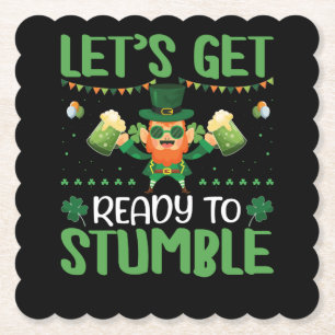 Porta-copo De Papel Vamos Prepare-Se Para Trocar