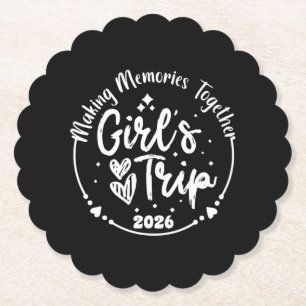 Porta-copo De Papel Viagem de Meninas 2026 Fim de Semana das Meninas L