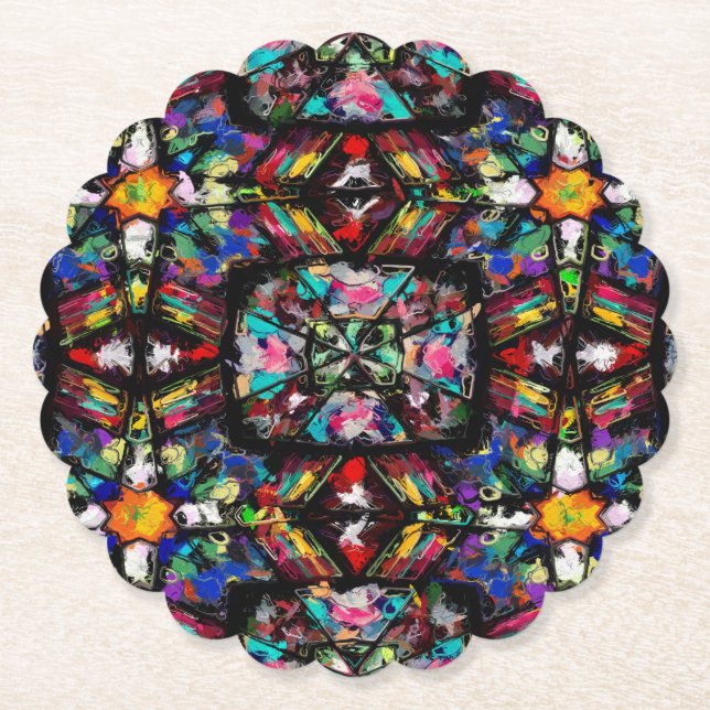 Porta-copo De Papel Vidro Mantido Equatoriano (Frente)