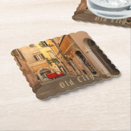 Porta-copo De Papel Vintage, Cidade Antiga, Carro Antigo, Estilo Antig