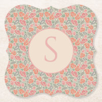 Vintage Steampunk Old Lock Key Red Poppy