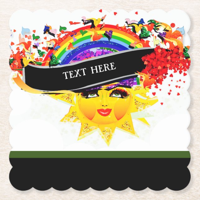 PORTA-COPO DE PAPEL VOCÊ É MEU SOL (Frente)