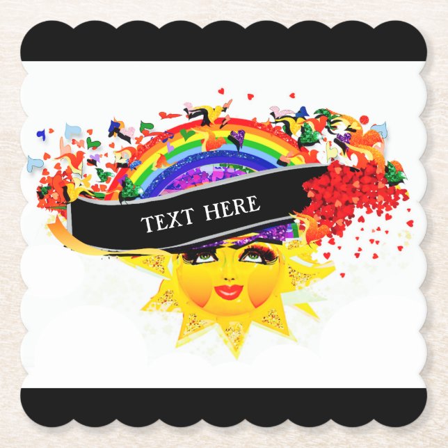 PORTA-COPO DE PAPEL VOCÊ É MEU SOL (Frente)