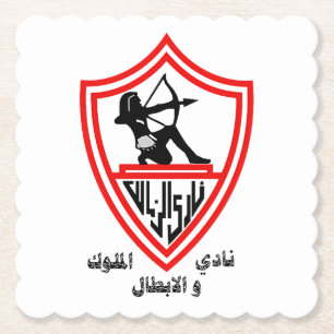 Porta-copo De Papel Zamalek SC - Reis e Campeões Clube