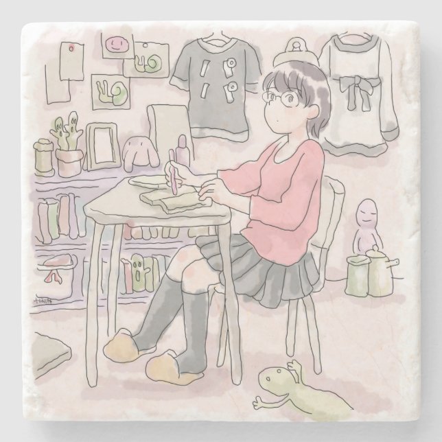 PORTA-COPO DE PEDRA さにごくじ (Frente)