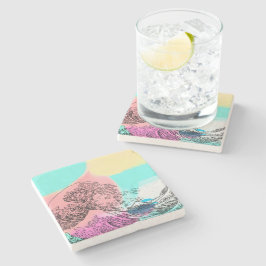 Porta-copo De Pedra 色_波_The Great Wave…color トートバッグ