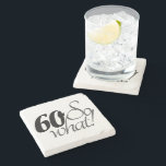 Porta-copo De Pedra 60, então, o Funny cita 60º aniversário<br><div class="desc">60, então, o Funny cita a 60ª Porta copos da Pedra de Aniversário. Esta porta copos é perfeita para alguém que comemora 60 anos. Eles vêm com uma citação engraçada e inspiradora 60 e assim por diante, e são perfeitos para uma pessoa com senso de humor. Excelente como presente de...</div>