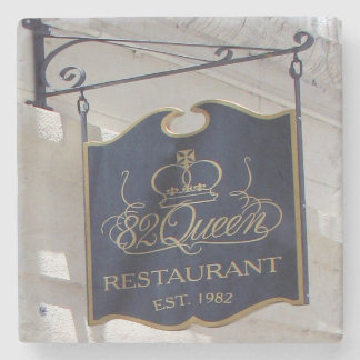 Porta-copo De Pedra 82 Queen Restaurant Charleston, Porta copos SC