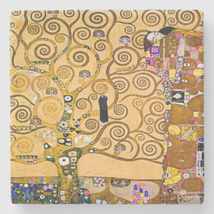 Porta-copo De Pedra A árvore de vida