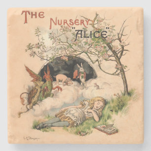 Porta-copo De Pedra A Creche Alice 1890 Capa do Mundo das Maravilhas V