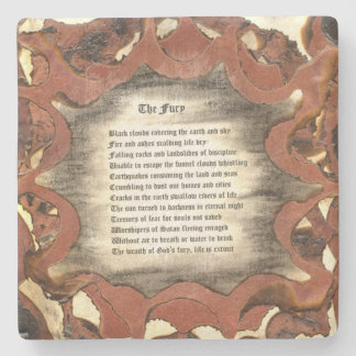 Porta-copo De Pedra A Fúria