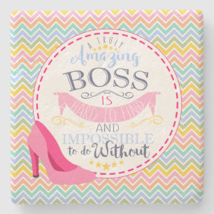 Porta-copo De Pedra A melhor porta copos da bebida do escritório do