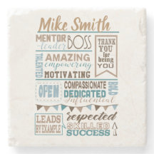 A melhor porta copos do presente da apreciação do