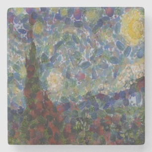 Porta-copo De Pedra A Noite Gourdy Starry Fine Art Spoof