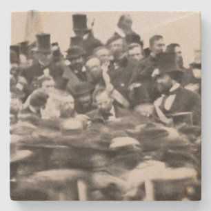 Porta-copo De Pedra Abe Lincoln Gettysburg Endereço: Fim da Guerra Civ