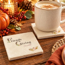 Abóbora Floral Aquarela Boho Friendsgiving
