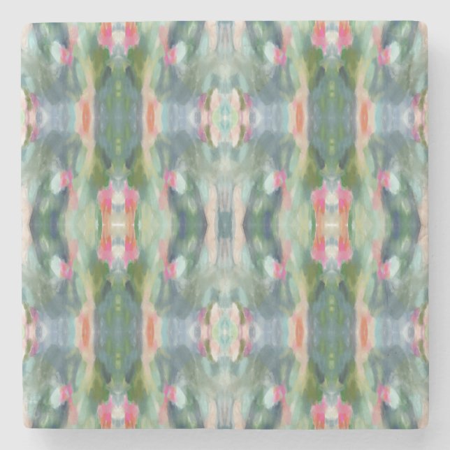 Porta-copo De Pedra Abstrato Art Stone Porta copos (Frente)