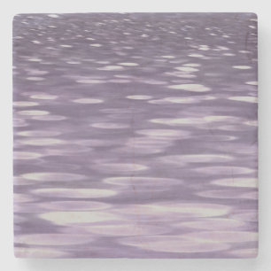 Porta-copo De Pedra Abstrato nº 1: Shimmer ultra violeta