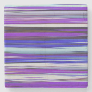 Porta-copo De Pedra Abstrato nº 2: Ultravioleta