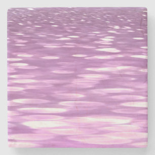 Porta-copo De Pedra Abstrato nº 3: Lilac Shimmer