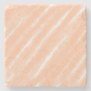 Porta-copo De Pedra Abstrato Peach Fuzz Watercolor Modern Minimalístic