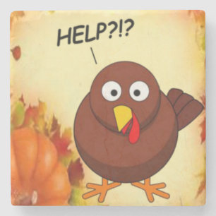 Porta-copo De Pedra Ação de Graças da Porta copos Marble Stone