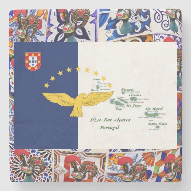Porta-copo De Pedra Açores Portugal (Frente)