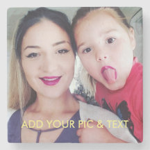 Adicione Sua Foto em Mármore