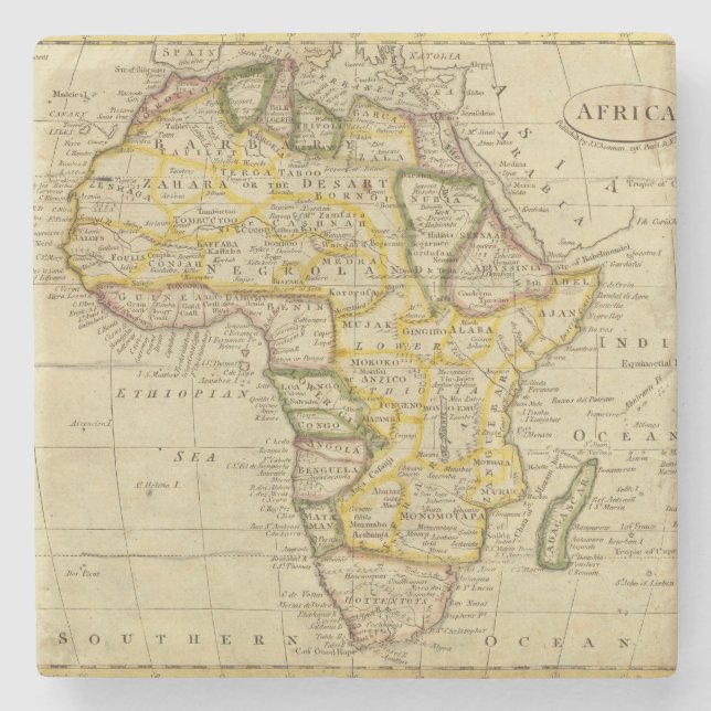 Porta-copo De Pedra África 34 (Frente)