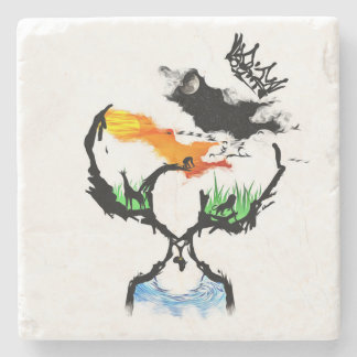 Porta-copo De Pedra África Mãe