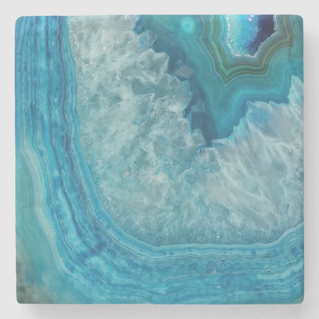 Porta-copo De Pedra Agate (Frente)