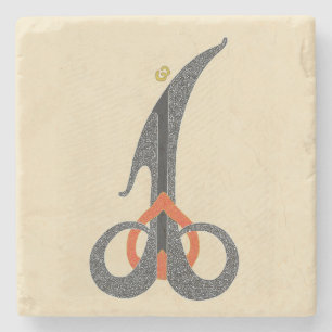 Porta-copo De Pedra Alá - Porta copos Marble Stone