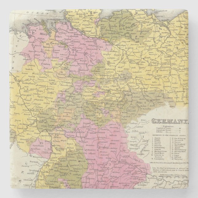 Porta-copo De Pedra Alemanha 13 (Frente)