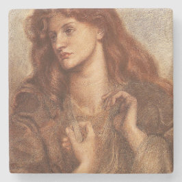 Porta-copo De Pedra Alexa Wilding (Jovem Elegante Com Cabelo Vermelho)