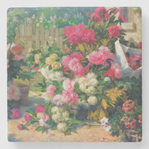 Porta-copo De Pedra Alfred Petit Flower Baskets e Potes de Flor em...