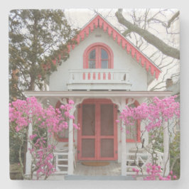 Porta-copo De Pedra Algodão primavera e Vitoriano - Vinha de Martha