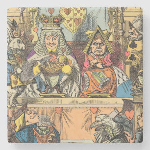 Porta-copo De Pedra Alice no País das Maravilhas Cheshire Cat Caracter