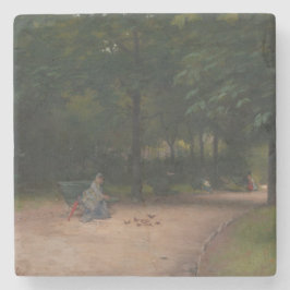 Porta-copo De Pedra Alimentação de Aves no Parque (por Paul Peel)