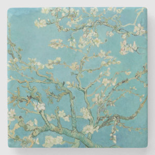 Porta-copo De Pedra Almond Blossoms de Vincent Van Gogh Fine Art