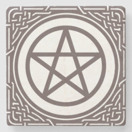 Porta-copo De Pedra Altar Pentacle -