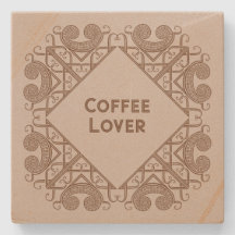 Amante de Café Adicione Seu Texto Arte de Fronteir