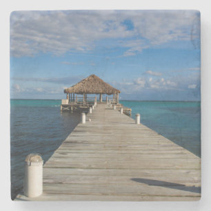 Porta-copo De Pedra Ambergris Caye Belize