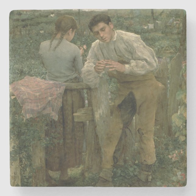 Porta-copo De Pedra Amor rural, 1882 (Frente)